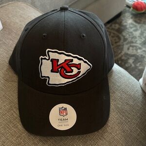 NFL Black and Red Kansas City Chiefs Cap